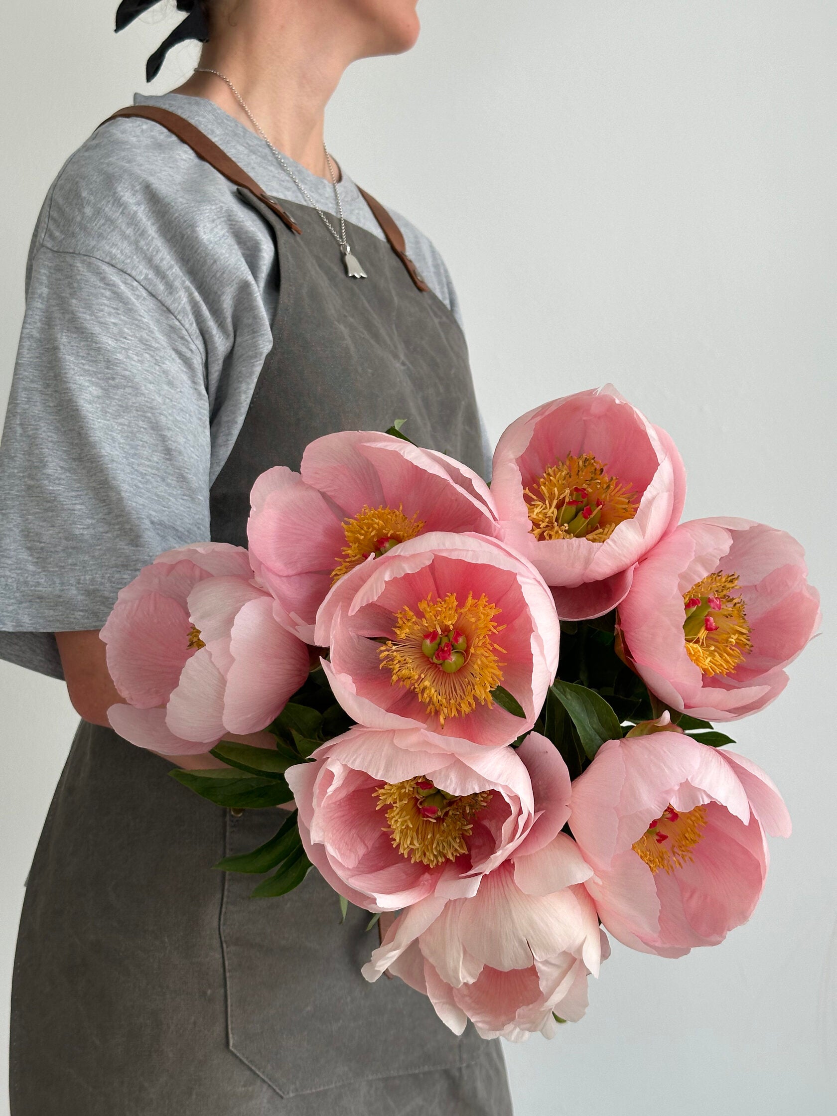 Peony Soft Salmon Saucer