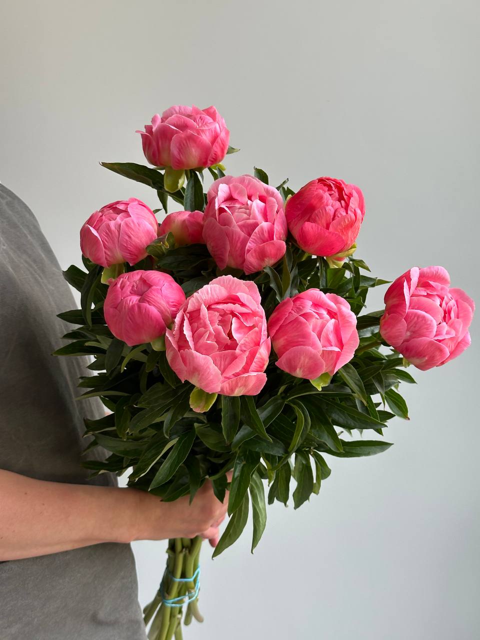 Peony Coral Charm