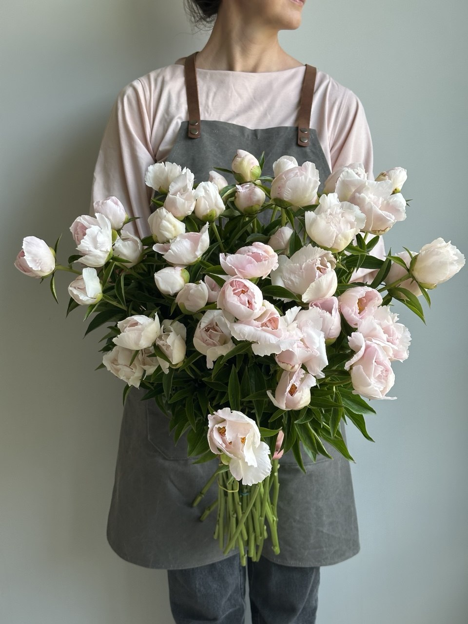 Peony Krinlked White